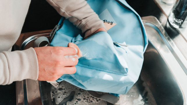 How to wash a Madlug backpack