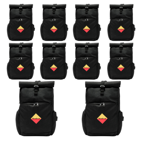 10 X Black Tech Roll-Top Bundle