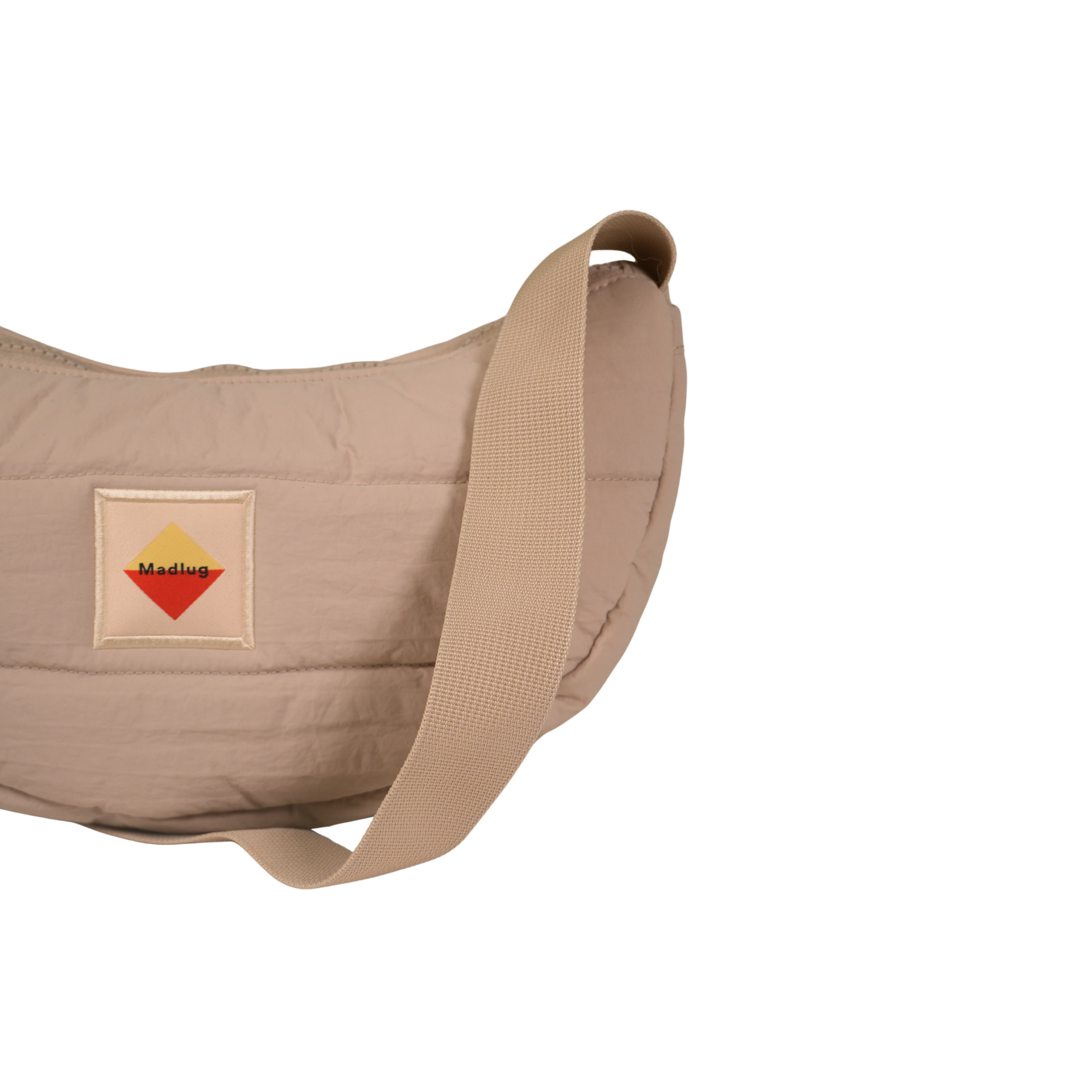 Stone Quilted Sling Bag.