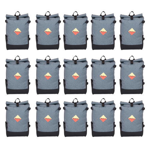 15 X Grey Urban Roll-Top Bundle.