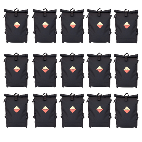 15 X Black Urban Roll-Top Bundle