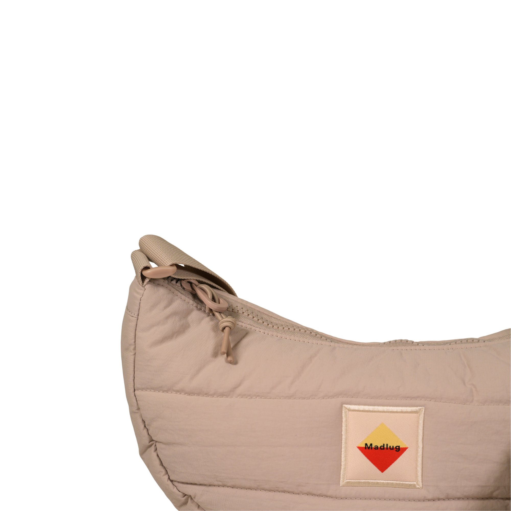 Stone Quilted Sling Bag.