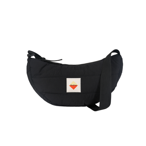 Black Quilted Sling Bag