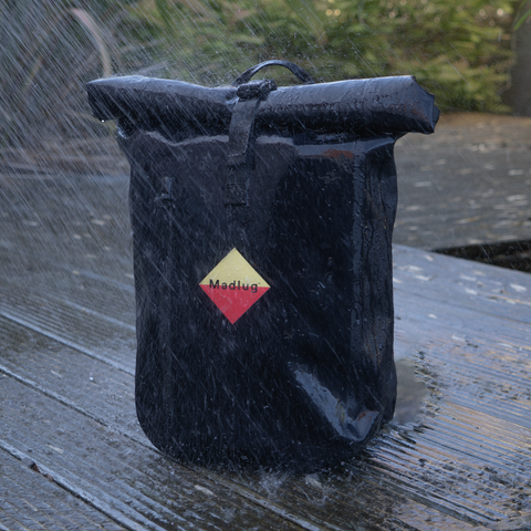 Black Waterproof Roll-Top