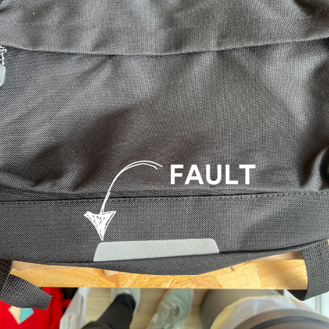 Black School Bag / B-Stock