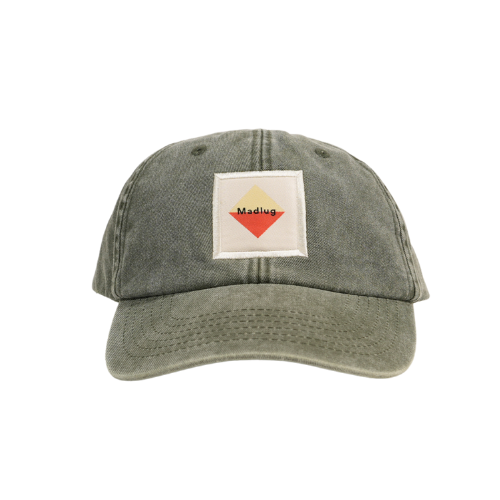 Green Vintage Dad Cap Diamond.