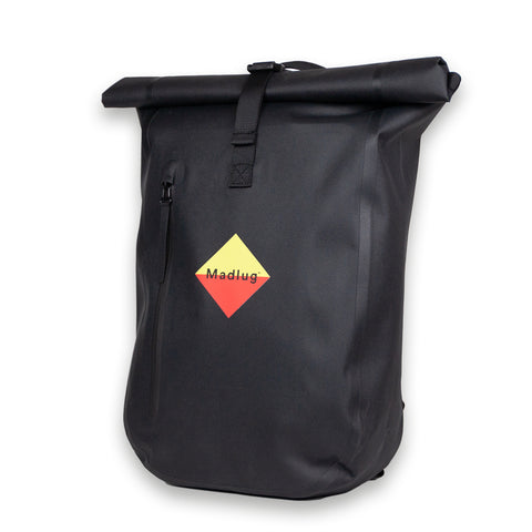 Black Waterproof Roll-Top