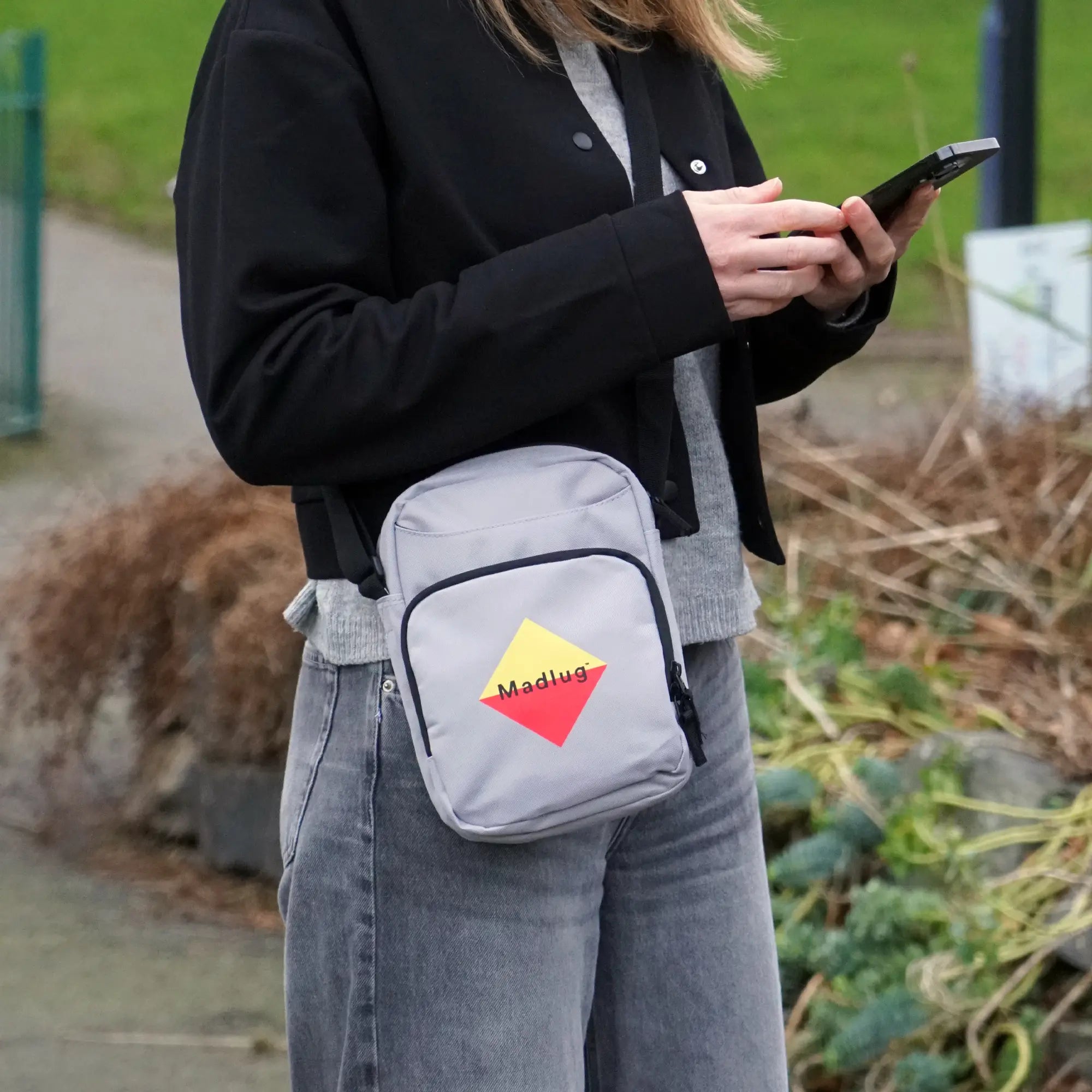 Skyline Grey Crossbody.