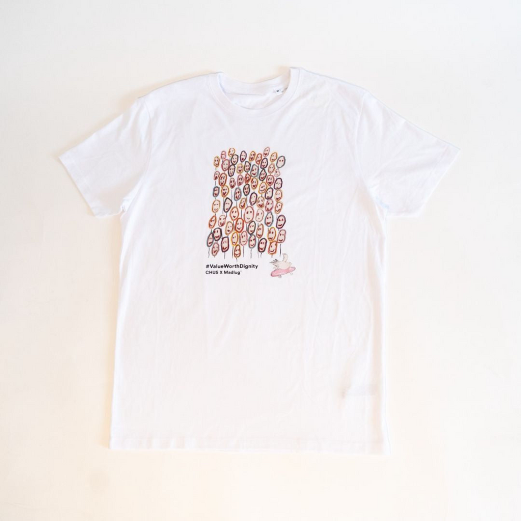 New t-shirt launched in collaboration with CHUS
