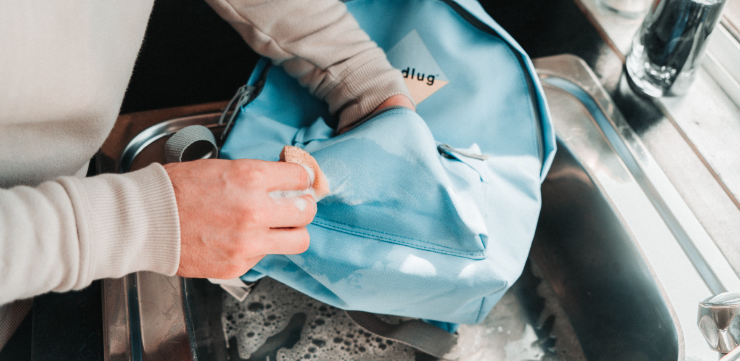 How to wash a Madlug backpack