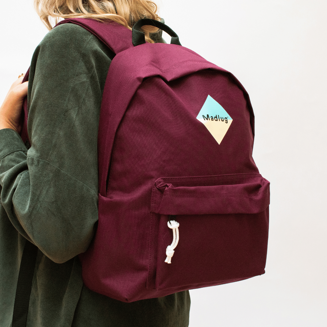Burgundy Classic Backpack