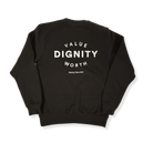 Black Statement Sweatshirt.