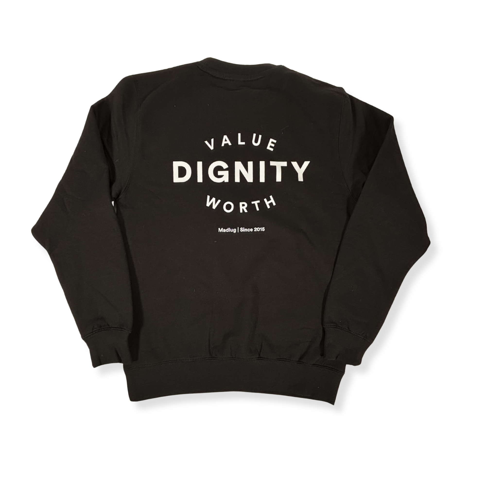 Black Statement Sweatshirt.