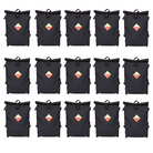15 X Black Urban Roll-Top Bundle.