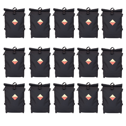 15 X Black Urban Roll-Top Bundle.
