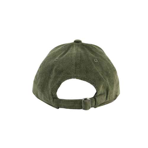 Forest Green Organic Corduroy Cap.