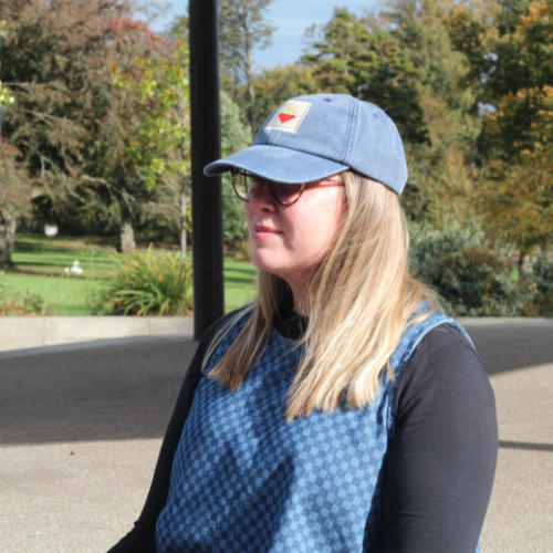 Denim Blue Vintage Dad Cap Diamond.