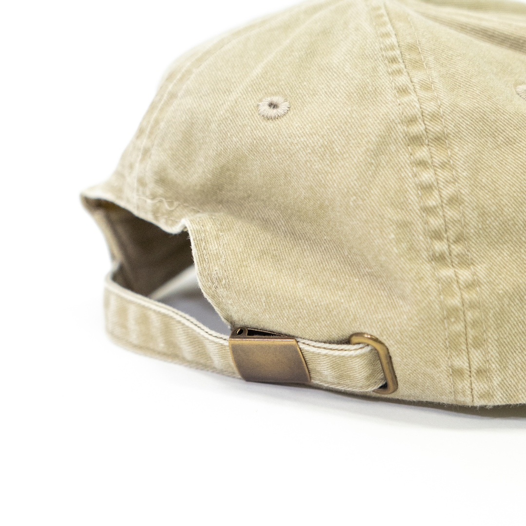 Sand Vintage Dad Cap Diamond.