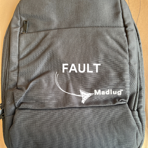 Black Tech Backpack / B-Stock