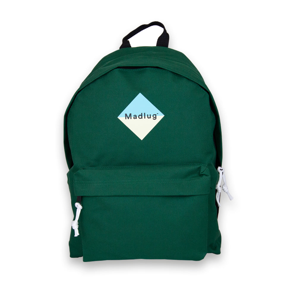 Madlug Classic Backpack in Forest Green.