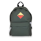 Olive Classic Backpack. Front view.