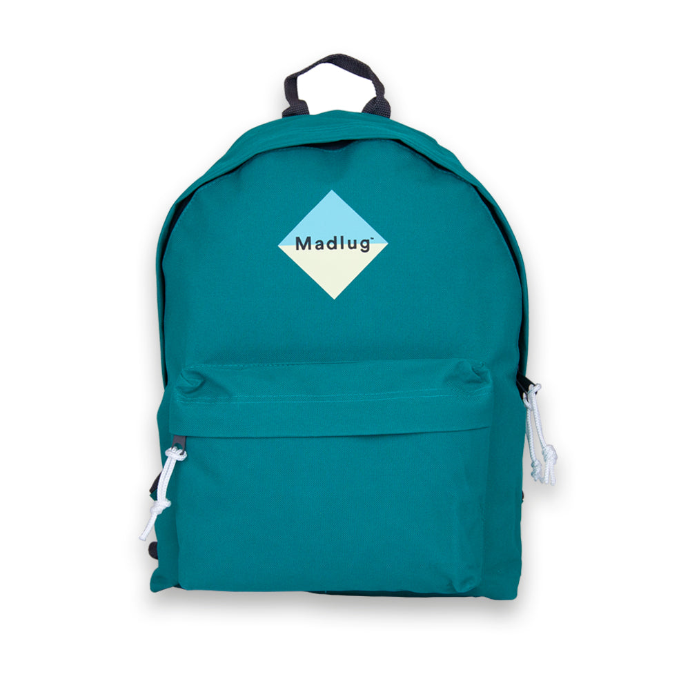 Madlug Classic Backpack in Teal Green.