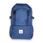 Midnight Blue Outbound Backpack. Front view.