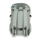 Mist Green Outbound Backpack. Back view.