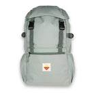 Mist Green Outbound Backpack. Front view.