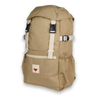 Sandstone Outbound Backpack. Three-quarter view.