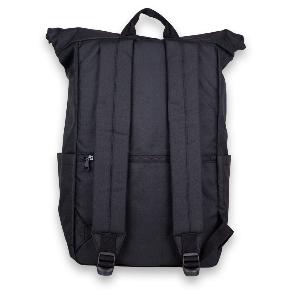 Black Premium Roll-Top. Back view.