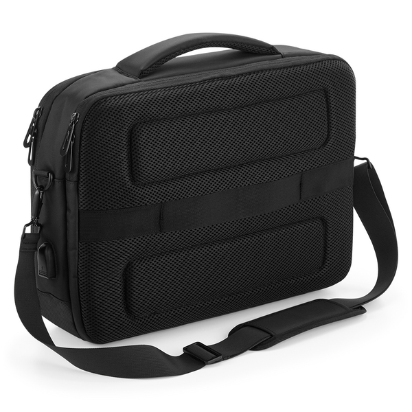 Premium Tech Messenger Bag Black Shoulder Bags Madlug
