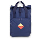 Navy Laptop Roll-Top. Front view.