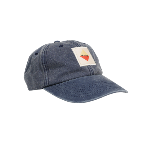 Denim Blue Vintage Dad Cap Diamond.